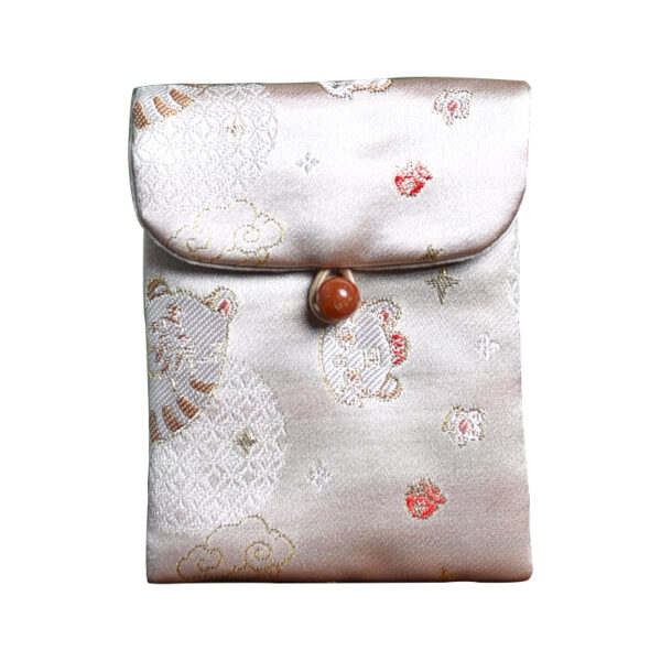 Hand-Embroidered Jewelry Pouch—A Touch of Serenity